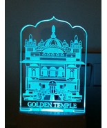 LED Golden Temple Night Light Lamp Colour Changing soft light Religious ... - £13.18 GBP