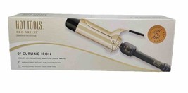 Hot Tools Pro Artist 24K Gold Collection 2 Inches Curling Iron, Model: 1111 - £25.84 GBP