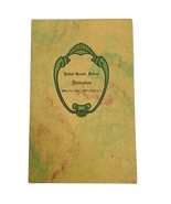 Vintage 1920&#39;s Bethel Kentucky Graded School Dedication Program Whaley G... - $12.95 CAD