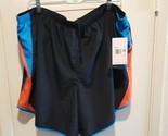 Plus Size 3X Nike Dry Womens Tempo Dri-Fit Running Shorts Black Orange T... - $21.78