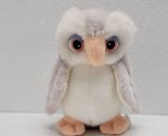 Mighty Star Special Effects Egg Craters Gray Owl Plush 4.5&quot; Rare! - $34.55