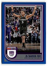 2022-23 Panini NBA Hoops Blue #157 De&#39;Aaron Fox NM-MT Sac Kings ID:51864 - $2.23