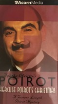 Agatha Christie’s Poirot Hercule Poirot&#39;s Christmas Hut Vhs 2001 Tested SHIP24 - £131.01 GBP