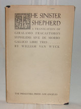 William Van Wyck Sinister Shepherd Medieval La Primavera Press Ward Richie 1934 - £28.11 GBP