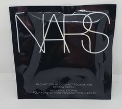 LOT OF 2 NEW SEALED NARS RADIANT CREAM COMPACT FOUNDATION SPONGE REFILLS image 2