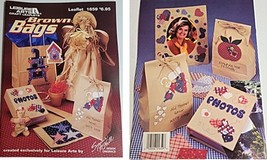 BOOK Brown Bags Leisure Arts Craft Leaflet #1659  - £3.13 GBP