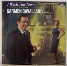 I Wish You Love, Carmen Cavallaro, Vinyl LP Record, Decca Records, Promo... - £8.75 GBP