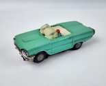 Vintage Lionel Aqua Ford Thunderbird Convertible Slot Car Great Condition - $118.79