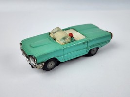 Vintage Lionel Aqua Ford Thunderbird Convertible Slot Car Great Condition - £93.85 GBP