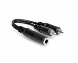 Hosa YPP-106 1/4&quot; TSF to Dual 1/4&quot; TS Y Cable - £7.27 GBP+