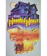 Vintage 1982 Atari Haunted House Die Cut Card Stock Artfaire Double side... - £71.95 GBP
