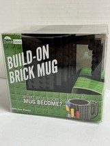 Coffee Mug DIY Build on Brick Puzzle Block Drink - Build Creative Cup Think Geek - £14.51 GBP