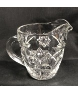 Vintage Anchor Hocking EAPG Star of David Creamer Pitcher Prescut Clear ... - $177.81 MXN