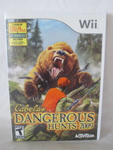 Nintendo Wii Video Game: Cabela&#39;s Dangerous Hunts 2009 - £7.96 GBP