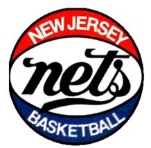 NEW JERSEY NETS NBA BASKETBALL VINTAGE OLD LOGO POSTER ON 12X8IN METAL S... - $24.74
