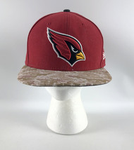 Arizona Cardinals New Era 59Fifty Fitted Baseball Hat Red Camo - Size 7 5/8 - £23.45 GBP