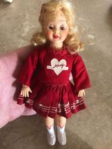 Vintage Ideal Mary Hartline Doll 1950's 7.5 " Plastic Majorette Doll in Original - $75.00
