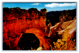 The Natural Bridge at Bryce Canyon National Park in southern Utah Postcard - £3.97 GBP
