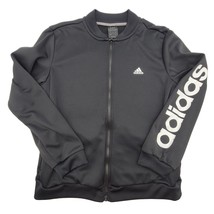 Adidas Black Zip Up Sweater Jacket Women’s Climawarm Sz L - £22.10 GBP