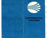 Continental Airline Ticket Jacket Trip Pass Special Service Ticket Board... - $19.85