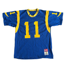 Vintage Los Angeles Rams #11 Sand Knit NFL Football Jersey Sz L Macgregor  - £36.98 GBP