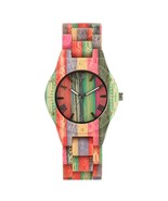 Classic Wooden Bamboo Wristwatch Handmade Bamboo Watch Women Men Casual ... - £32.76 GBP