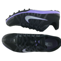 Nike Womens Track Shoes Size 11.5 Jana Star XC Cross Country Black Purpl... - $348.74 MXN