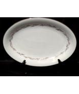 Vintage NORITAKE GRAYWOOD 14&quot; x 9&quot; Large Oval Serving Platter - Circa 1960 - $22.98