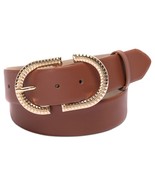 MSRP $39 Inc International Concepts Textured Buckle Belt Wine Size XL - $21.43 CAD