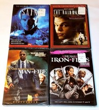 The Saint, The Rainmaker, Man On Fire &amp; The Man With The Iron Fists DVD NEW  - £13.64 GBP