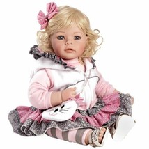 Weighted Baby Doll 20&quot; Reborn Girl Real Lifelike Vinyl Soft Realistic Toddler - £130.86 GBP