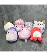 Lot Of 7 Squishmallows 8” Plush Variety Mixed Bundle - $47.86 CAD