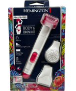 REMINGTON Smooth &amp; Silky Women&#39;s Body &amp; Bikini Kit SHAVER TRIMMER EXFOLI... - $20.17