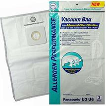 DVC Panasonic Style U U3 U6 Synthetic HEPA Vacuum Cleaner Bags Made in U... - $91.04