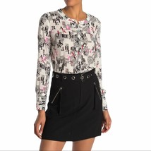 Rachel Roy love all over print blouse size 0 NWT $88 - £21.01 GBP