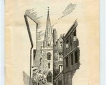 St Aldate&#39;s Oxford Booklet August 1957 England  - £14.24 GBP