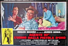 ROGER MOORE: C. LEE, JAMES BOND 007 (MAN WITH THE GOLDEN GUN) RARE  POST... - $197.99