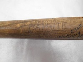 Old Vtg Hanna Batrite Athens Ga Wood Baseball Bat Team Autograph Grand Slam Game - £78.94 GBP