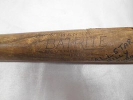 Old Vtg HANNA BATRITE ATHENS GA WOOD BASEBALL BAT TEAM AUTOGRAPH GRAND S... - £79.14 GBP