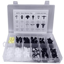 Lantee Trim Clips Set - 166 Pcs 12 Types of Door Panel Retainer Car Clips and Fa - £14.36 GBP