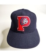 Vintage Peoria Chiefs New Era Fitted Hat Minor League Baseball 7 1/2 Woo... - $123.70