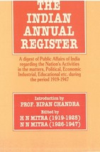 The Indian Annual Register: a Digest of Public Affairs of India Rega [Hardcover] - £712.78 GBP