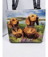 Dachshund Purse  w/Rhinestone Bling - 9 1/2&quot; High x 11&quot; Wide - $25.00