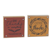 Give Thanks Harvest Sign (Set of 6) - $90.14 CAD