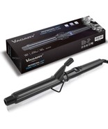 Vagary 1.25 Inch Curling Iron Hair Curler Ceramic Coating Barrel, Dual V... - £12.27 GBP