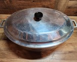 MIRACLE MAID Vintage Oval Roaster With Lid - Cast Aluminum, 6 Quart With... - $56.40