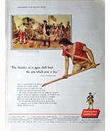 America Fore Loyalty Group Insurance Vintage Color 1962 Print Ad Ephemera - $191.22 MXN