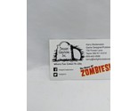 The Home Of Zombies!!! Twilight Creations Board Game Business Card - £19.18 GBP