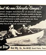Lone Star Fiberglass Ranger Boat 1953 Advertisement Vintage Boating DWDD20 - $19.99