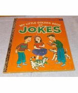 My Little Golden Book of Jokes no 424 1961 A Printing Tibor Gergely - $27.27 CAD